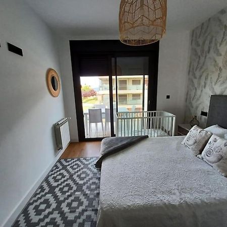 Precioso Apartamento Con Terraza Y Piscina En Portonovo-Sanxenxo Eksteriør bilde