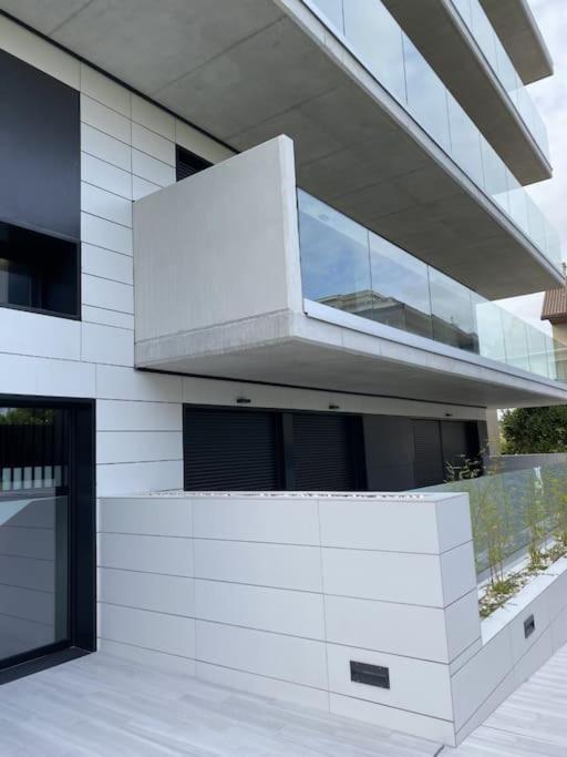 Precioso Apartamento Con Terraza Y Piscina En Portonovo-Sanxenxo Eksteriør bilde