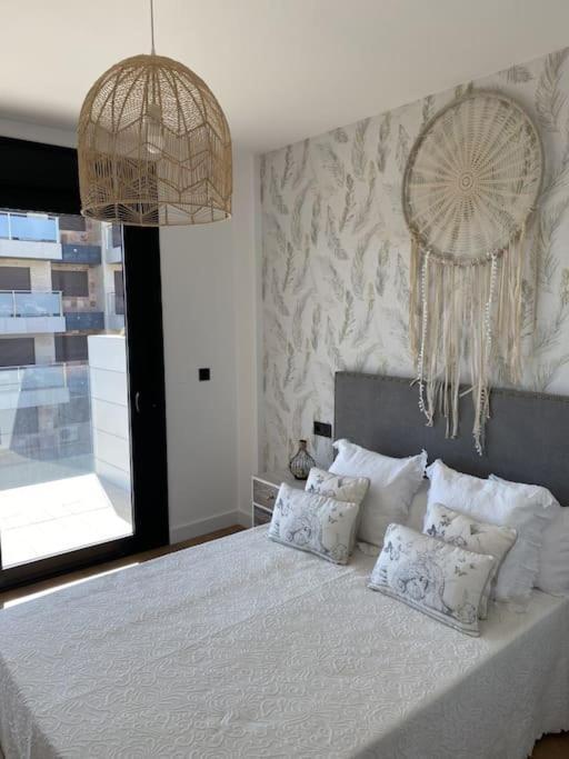 Precioso Apartamento Con Terraza Y Piscina En Portonovo-Sanxenxo Eksteriør bilde