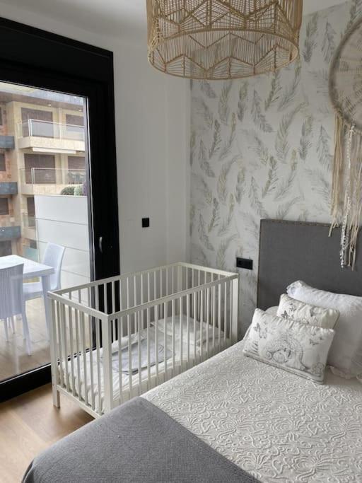 Precioso Apartamento Con Terraza Y Piscina En Portonovo-Sanxenxo Eksteriør bilde