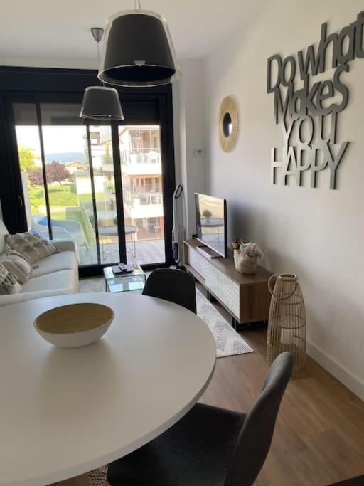 Precioso Apartamento Con Terraza Y Piscina En Portonovo-Sanxenxo Eksteriør bilde