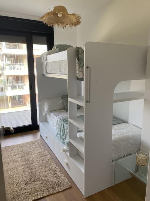 Precioso Apartamento Con Terraza Y Piscina En Portonovo-Sanxenxo Eksteriør bilde